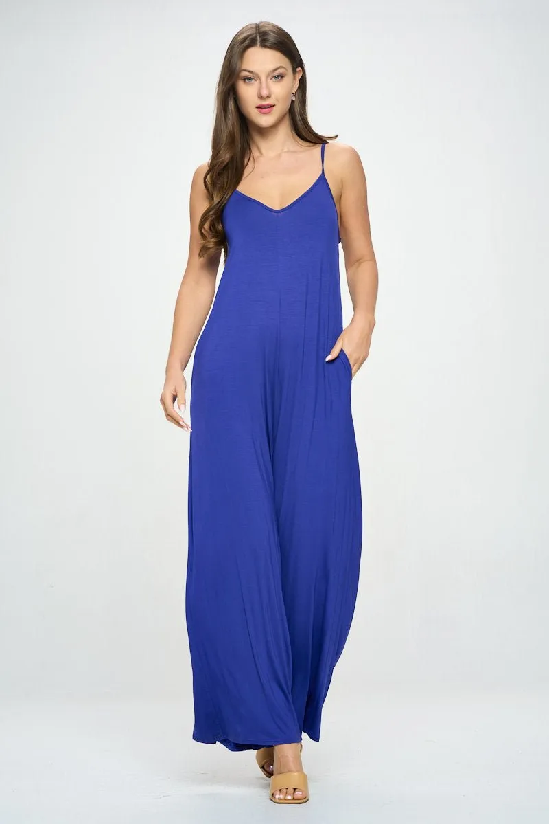 Alaiya Knit Strappy Jumpsuit