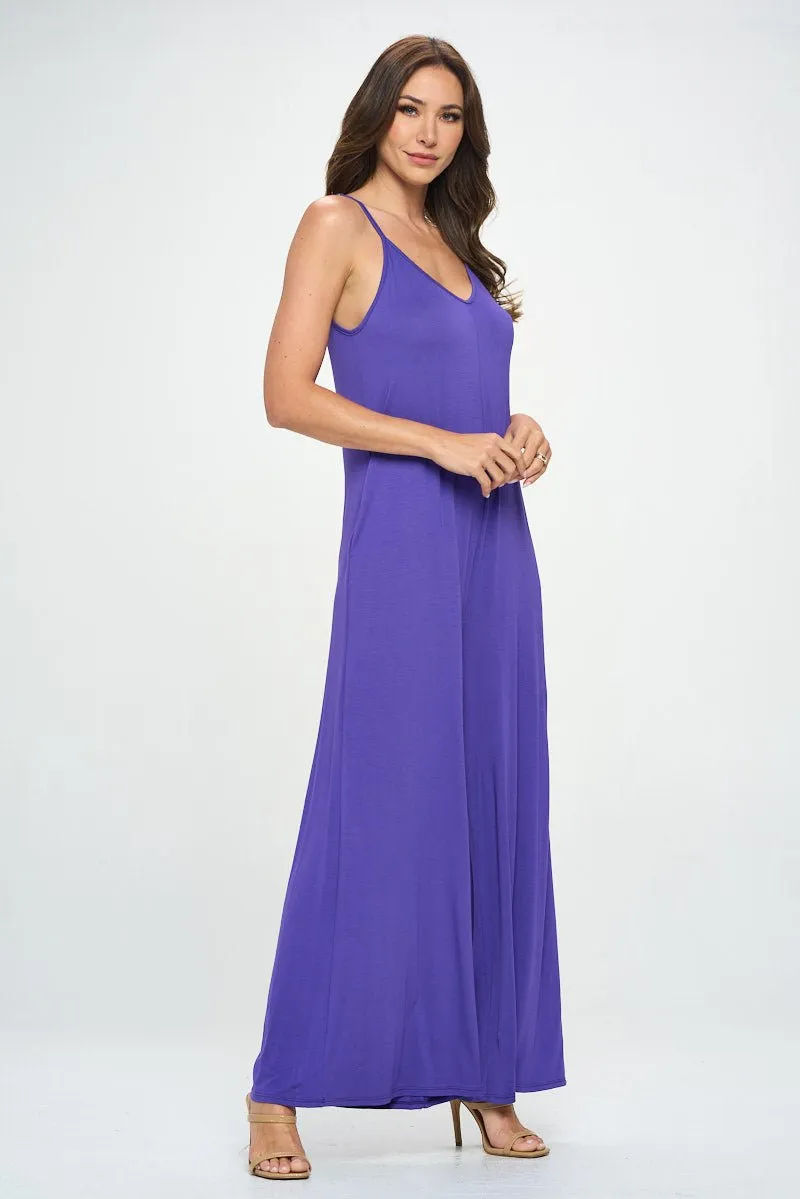 Alaiya Knit Strappy Jumpsuit