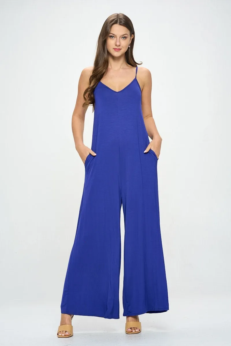 Alaiya Knit Strappy Jumpsuit