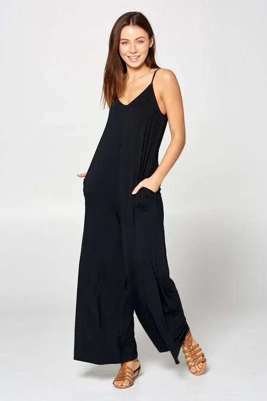 Alaiya Knit Strappy Jumpsuit