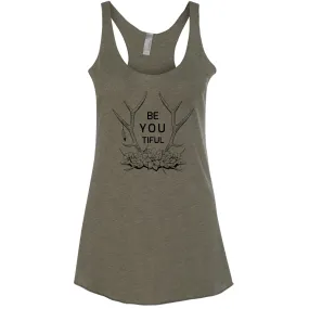 BE-YOU-TIFUL TANK TOP "MILITARY GREEN"