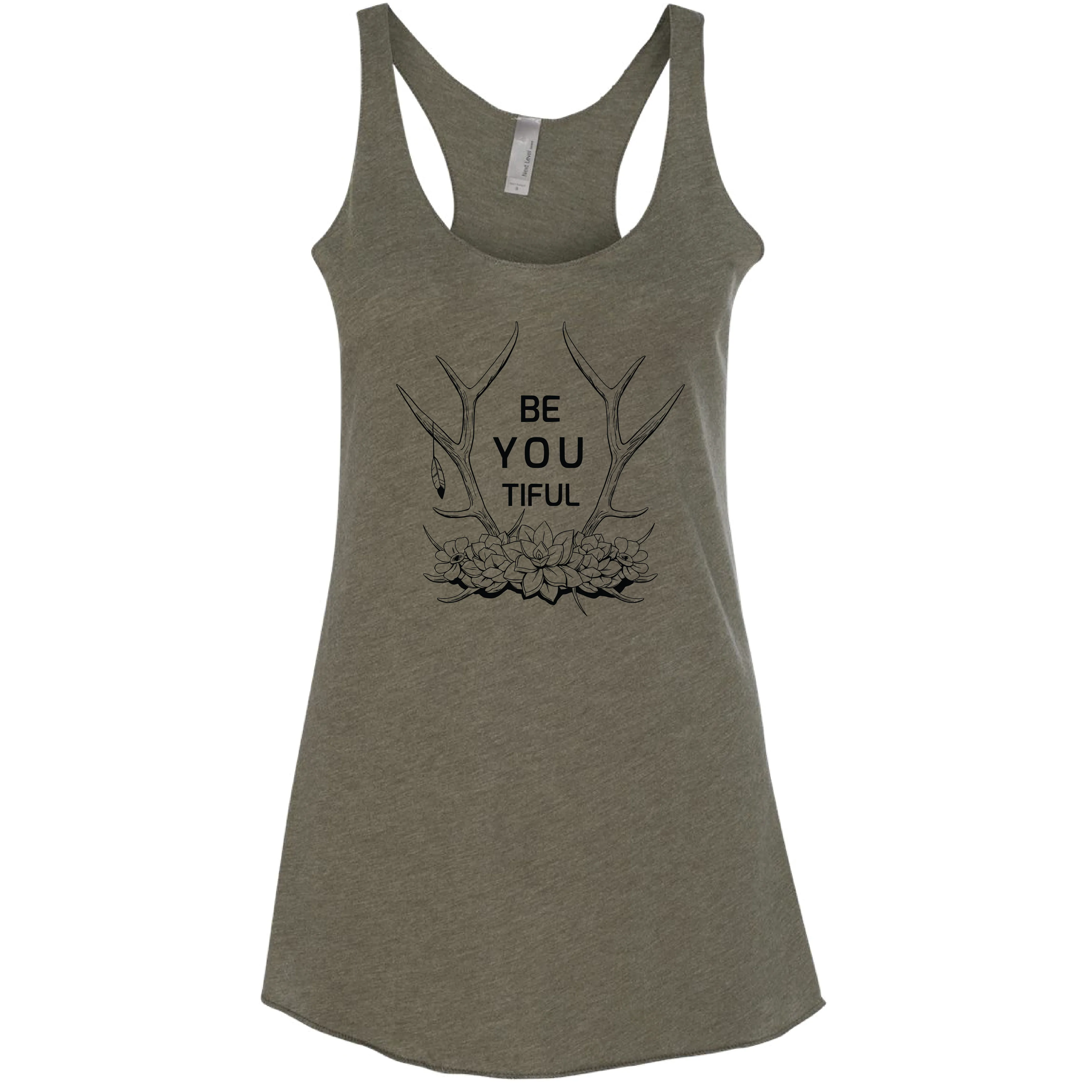 BE-YOU-TIFUL TANK TOP "MILITARY GREEN"