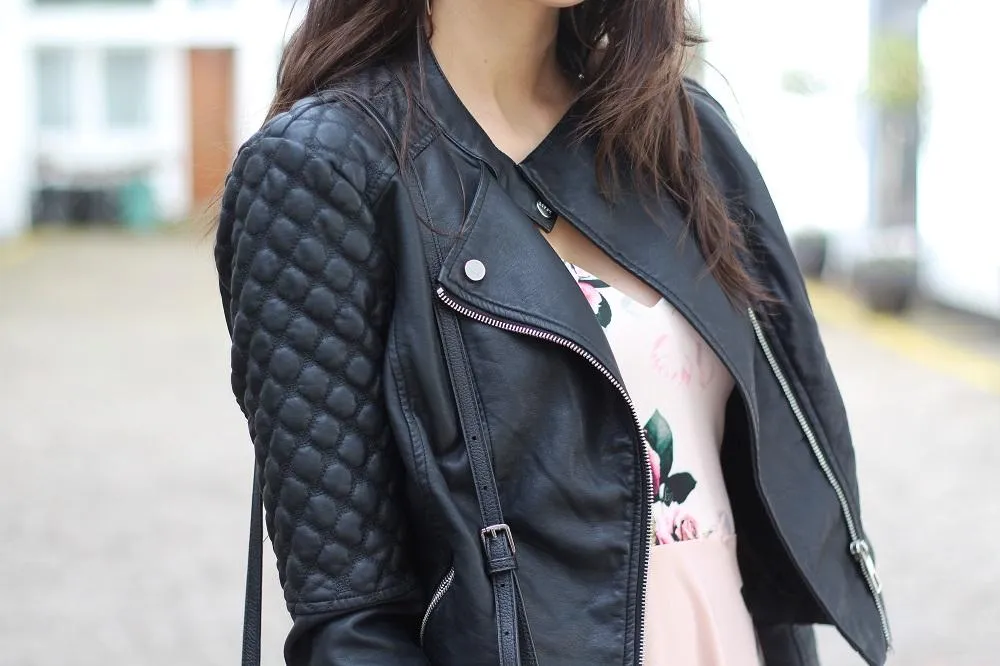 Biker Ariana Grande Leather Jacket by TJS