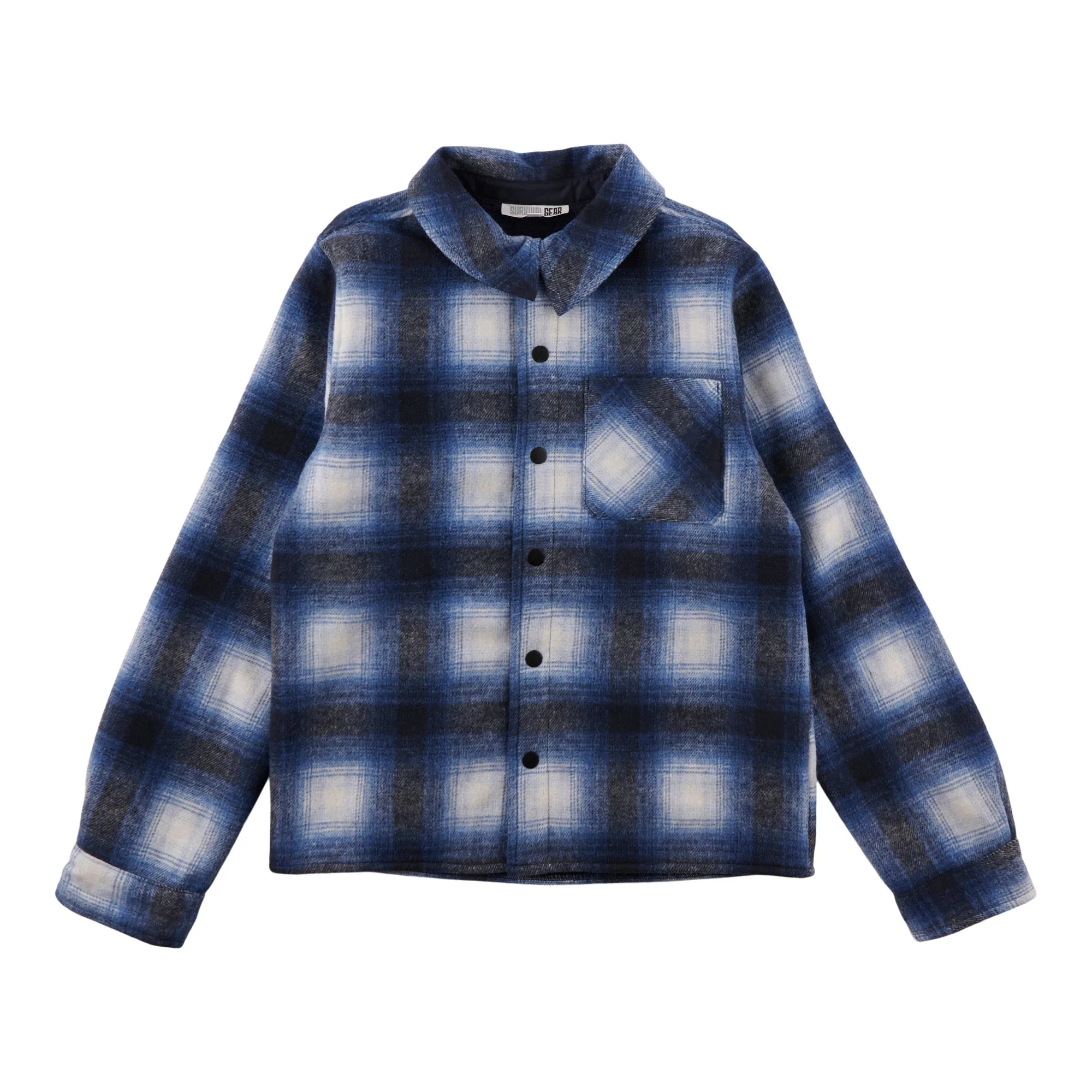 SURVIVAL GEAR Boy's Varsity Plaid Shacket