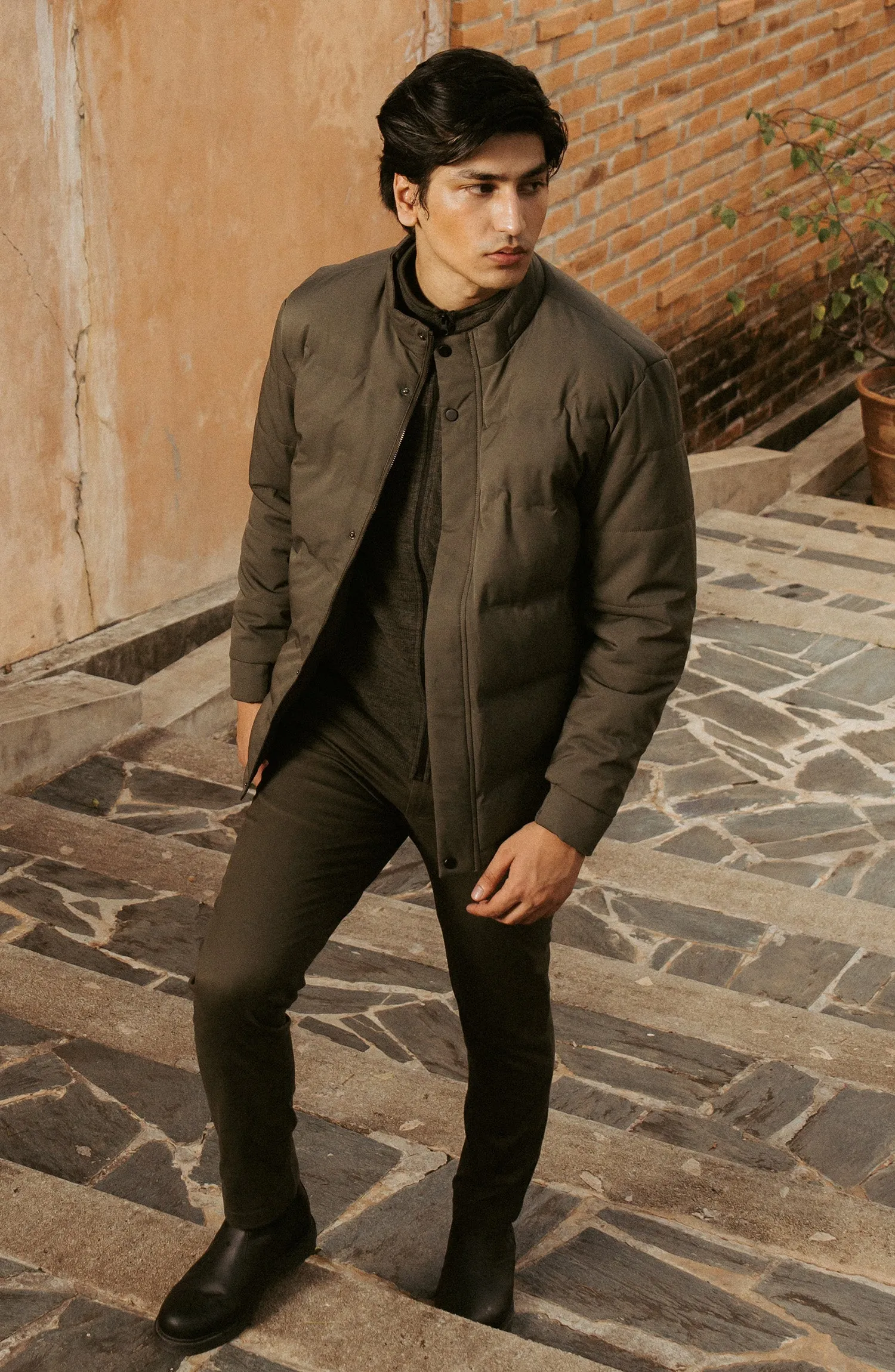 WATER-REPELLENT QUILTED JACKET